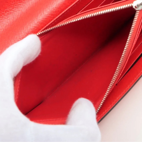 Louis Vuitton Epi Portefouille Twist Coquelicot Wallet - Picture 8 of 11